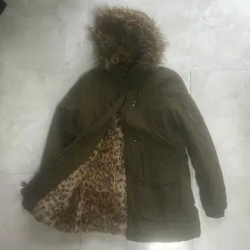 00s archive N2-B 퍼 자켓 플라이트 레오파드 무늬