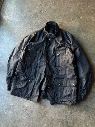 유로 빈티지 나일론 자켓 라이너 포함 바이커 자켓 구제 의류