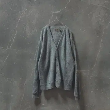 90s USA Men's Store 아크릴 가디건 그레이