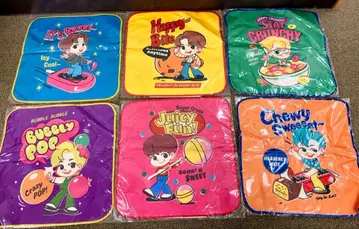 BTS 캐릭터 TinyTAN (타니탄) 매트 패브릭 소재 오시보리