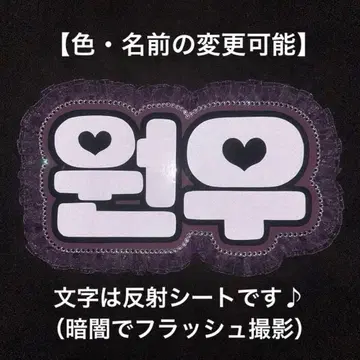 네임보드 SEVENTEEN 세븐틴 세부치 캐럿 원우 반사 시트