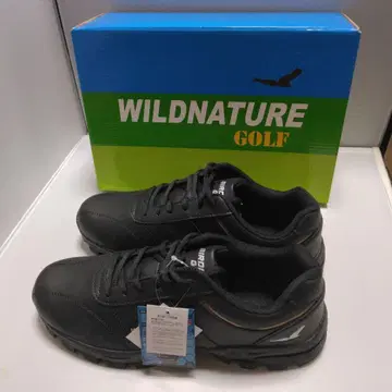 골프화 소프트 스파이크 스니커즈 남성용 블랙 28cm