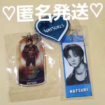 EXILE THE REASON 가챠 캡슐 키링 택 사와모토 나츠키