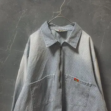 벤 데이비스 히코리 하프 지퍼 셔츠 자켓 L 일본제