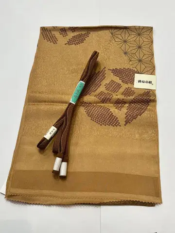 순수 실크 고급 허리띠 오비 장식 천 2세트 보통 길이