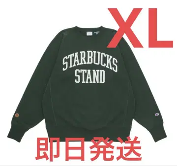 STARBUCKS STAND by BEAMS x Champion XL