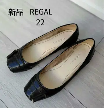 REGAL 다크 브라운 퍼 플랫슈즈 22 펌프스