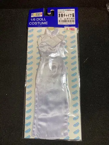 아존 1/6 인형 코스튬 청향 차이나복 화이트 미개봉