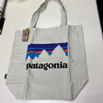 patagonia 빅 토트백 크림색
