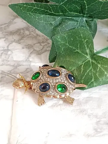 D'ORLAN 돌란 거북이 브로치