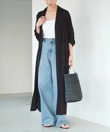 Deuxieme classe DELIE 롱 가디건 2만 3650엔