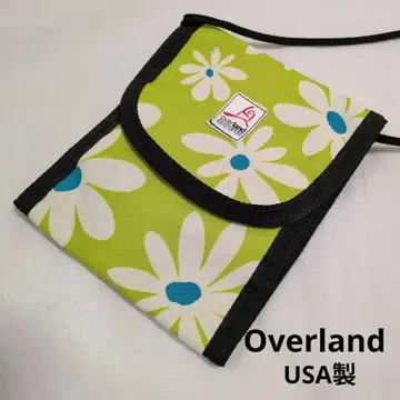 USA제 오버랜드 Overland 사코슈 숄더 꽃무늬
