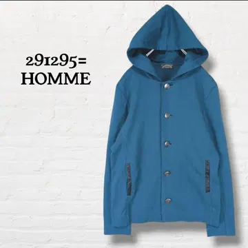 291295=HOMME 후드티 [ 2 ] 블루 계열