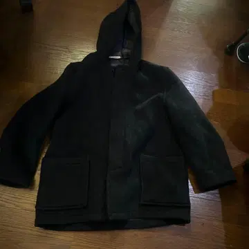 몽고메리 후드 부착 숏 기장 코트 SIZE 40 M