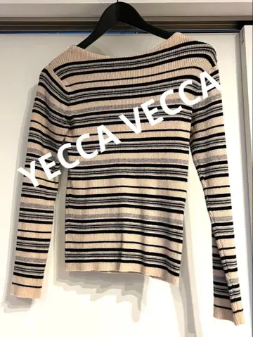 YECCA VECCA 스트라이프 긴팔 니트