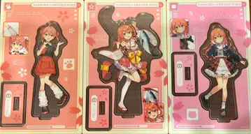 스시로 사쿠라미코 콜라보 한정판 아크릴 스탠드 전 3종 컴플리트