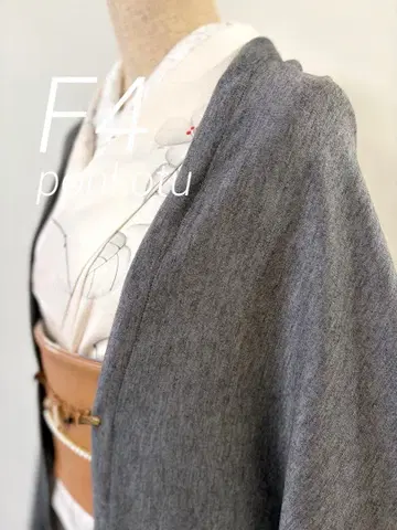 F4 얇은 겉옷 부드러운 울 혼방 니트 모몽가 코트 긴 겉옷 모몽가 코트