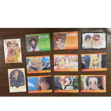 어떤 과학의 초전자포 다이소 클리어 카드