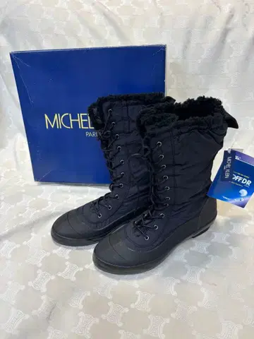 MK MICHEL KLEIN 여성용 부츠 23cm 새상품 블랙 37