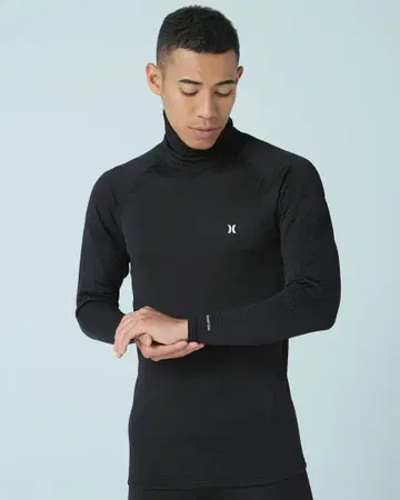 HURLEY 팬텀 와플 이너 하이넥 남성용
