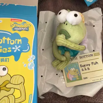 POPMART 스펀지밥 Bikini Buddies Dopey Fish