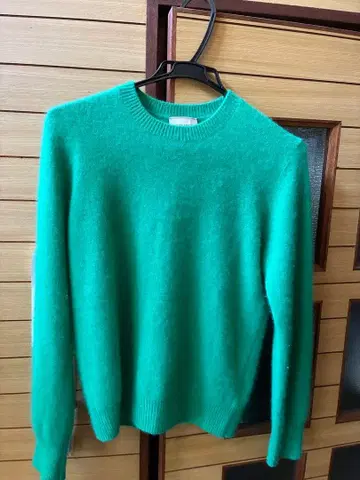 UNITED ARROWS 그린 크루넥 스웨터