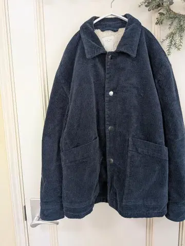 B:MING 코듀로이 자켓 네이비