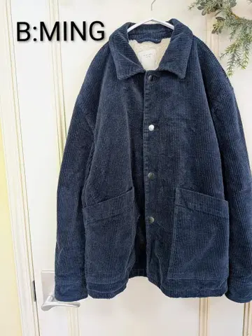 B:MING 코듀로이 자켓 네이비