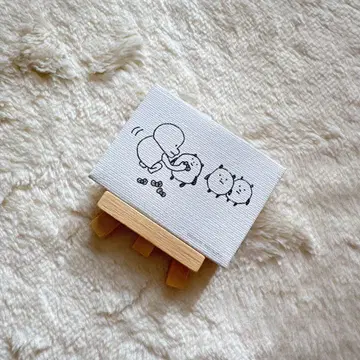 니시무라 유우지의 비밀전 미니 캔버스 아트 가짜 판다