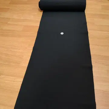 블랙 실크 기모노 옷감 문장 기모노