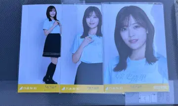 노기자카46 시바타 유나 쿠보 시오리 졸업 콘서트 T셔츠 컴프