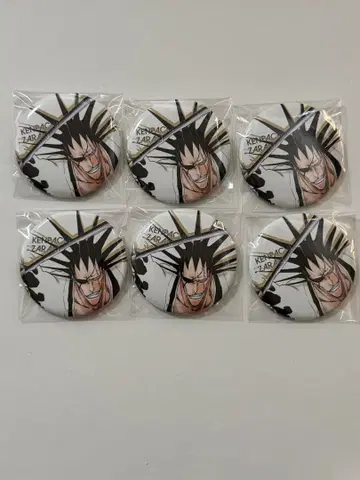 BLEACH EX. 원화전 캔뱃지 자라키 켄파치