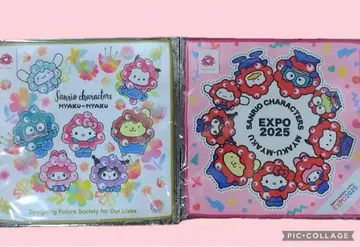 산리오 미야쿠미야쿠 EXPO 2025 미니 타월 2개