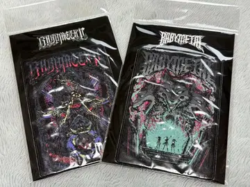 [ 미개봉 ] BABYMETAL 스티커 와펜 2장 세트