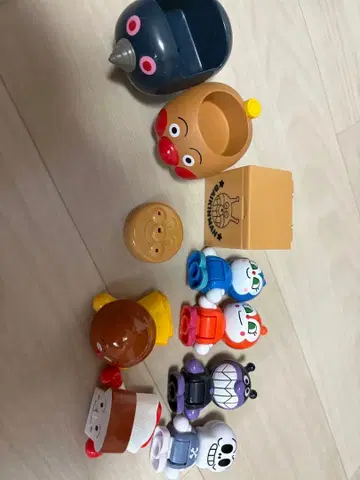 호빵맨 완구 세트 컬러풀