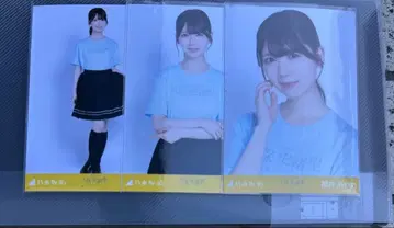 노기자카46 츠츠이 아야메 쿠보 시오리 졸업 콘서트 T셔츠 컴프