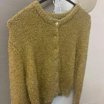 MIESROHE[미에스로에] 라메 재킷 가디건 루카