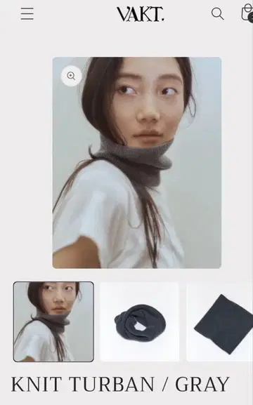 모모치하루 VAKT 니트 터번