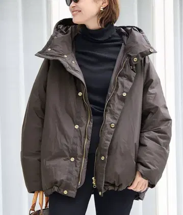 Deuxieme Classe 다운 자켓 브라운 클리닝 완료