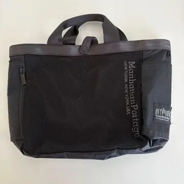 새상품급 맨해튼 포티지 블랙 라벨 토트백