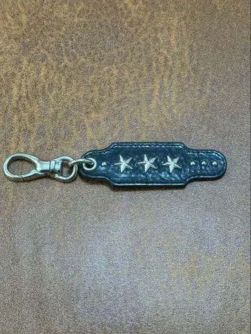 CALEE 가죽 스타 키링