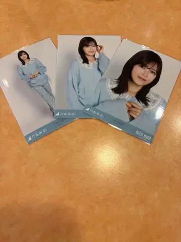 노기자카46 브로마이드 카라 부착 코디 컴프 시바타 유나