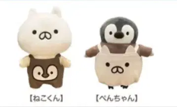 10주년 기념전 고양이 펜날씨 고양이 군 펭귄 군 봉제 인형