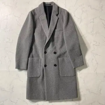 [새상품급] 투모로우랜드 체스터 코트 더블 롱 빅 사이즈 48