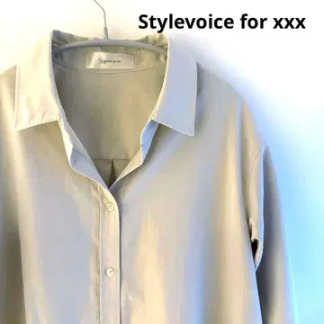 Stylevoice for xxx 롱 셔츠 원피스 스타일보이스