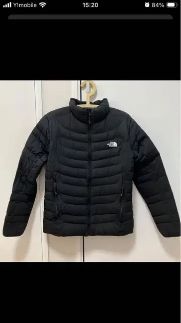 노스페이스 썬더 자켓 (L) 블랙 여성용