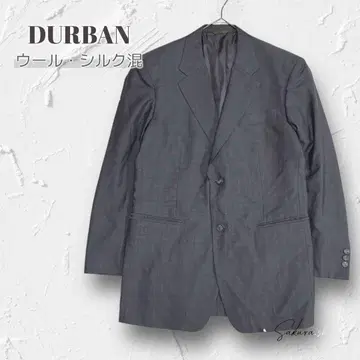 3468 [아이디드 더반] 자켓 수트 울 x 실크 고급 블랙 계열