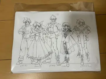 로맨스는 검의 빛 II 설정 자료 스태프용 제작 소재 약 150매