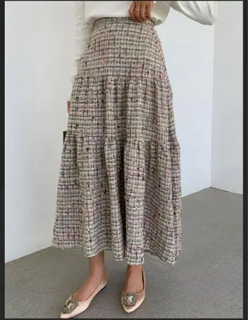 birthdaybash 트위드 스커트