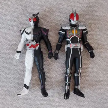 가면라이더 피규어 소프트 비닐 2체 세트